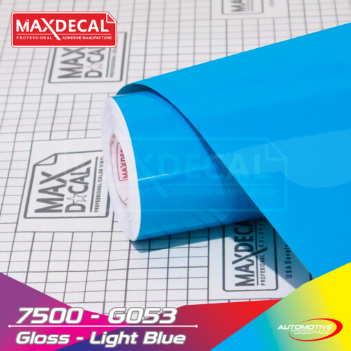 MAXDECAL 7500-G053 Gloss Light Blue