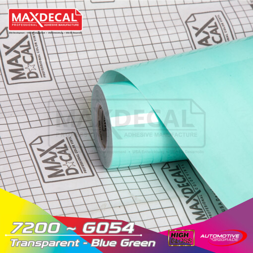 MAXDECAL 7200-G054 Transparent Blue Green