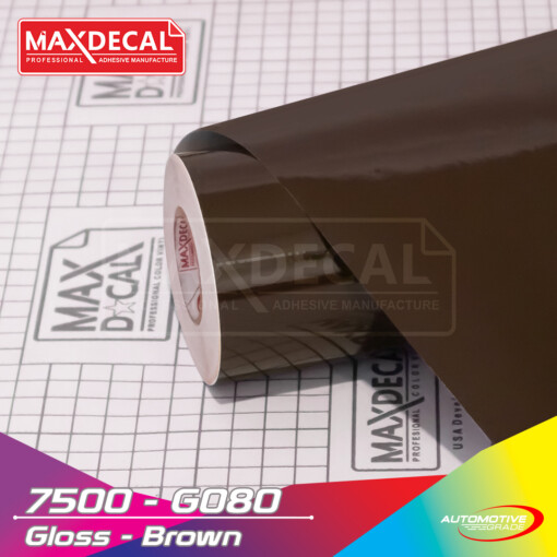 MAXDECAL 7500-G080 Gloss Brown