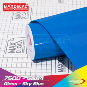 MAXDECAL 7500-G084 Gloss Sky Blue