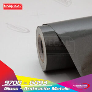 MAXDECAL 9700-G093 Gloss Anthracite Metalic