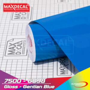 MAXDECAL 7500-G098 Gloss Gentian Blue