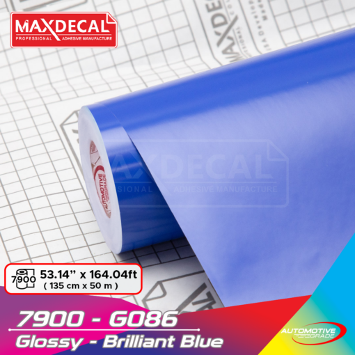 MAXDECAL 7900-G086 Glossy Brilliant Blue