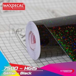 MAXDECAL 7500-HG15 Glitter Black