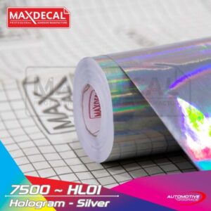 MAXDECAL 7500-HL01 Hologram Silver