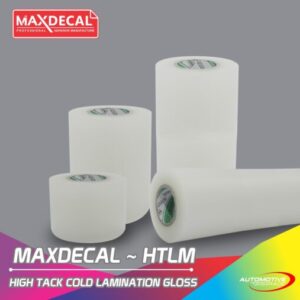 Maxdecal HTLM Medium Tack Cold Lamination Gloss