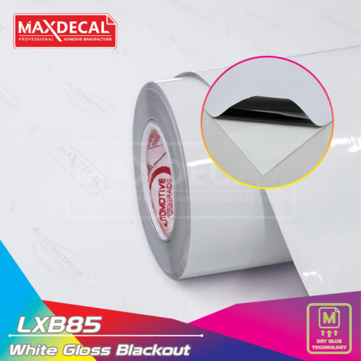 MAXDECAL LXB85 White Gloss Blackout