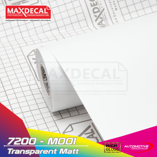 MAXDECAL 7200-M001 Transparent Matt