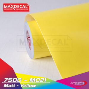 MAXDECAL 7500-M021 Matt Yellow