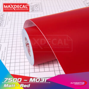 MAXDECAL 7500-M031 Matt Red