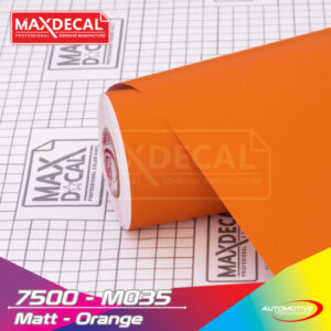 MAXDECAL 7500-M035 Matt Orange