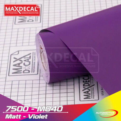 MAXDECAL 7500-M040 Matt Violet