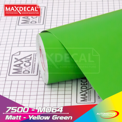 MAXDECAL 7500-M064 Matt Yellow Green