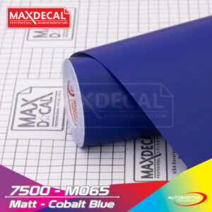 MAXDECAL 7500-M065 Matt Cobalt Blue