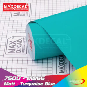 MAXDECAL 7500-M066 Matt Turquoise Blue