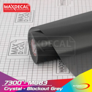 MAXDECAL 7300-M083 Crystal Blockout Grey