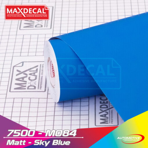 MAXDECAL 7500-M084 Matt Sky Blue