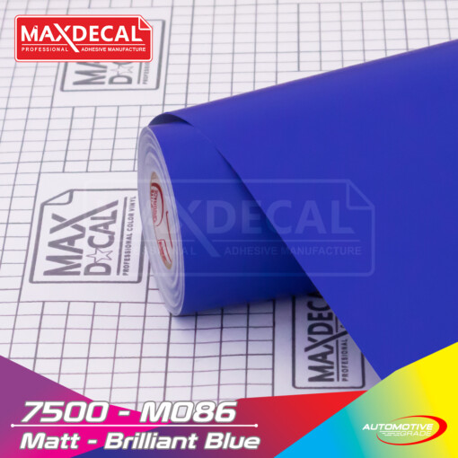 MAXDECAL 7500-M086 Matt Brilliant Blue