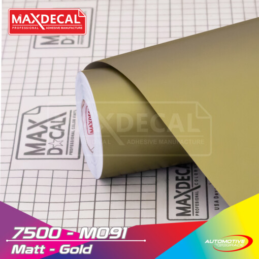MAXDECAL 7500-M091 Matt Gold
