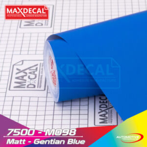 MAXDECAL 7500-M098 Matt Gentian Blue