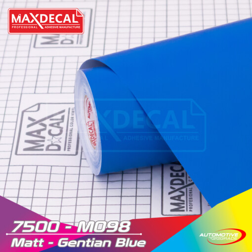 MAXDECAL 7500-M098 Matt Gentian Blue