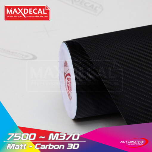 MAXDECAL 7500-M370 Matt Carbon 3D