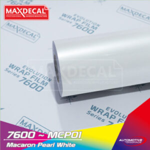 MAXDECAL 7600-MCP01 Macaron Pearl White