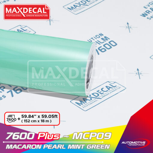 MAXDECAL 7600 PLUS-MCP09 Macaron Pearl Mint Green