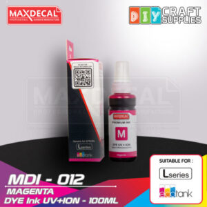 MAXDECAL MDI-012 DYE Ink UV+ION Magenta (100ml)