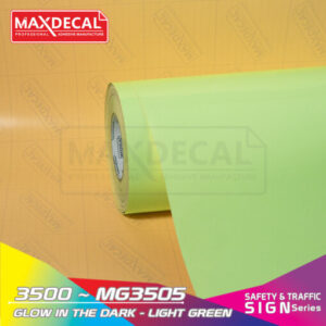 MAXDECAL MG3505 Glow In the Dark Light Green 3500 Series
