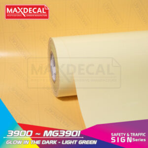 MAXDECAL MG3901 Glow In the Dark Light Green 3900 Series
