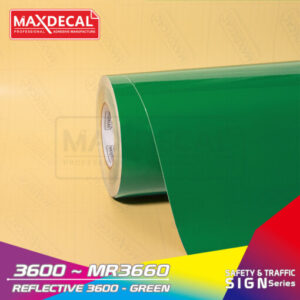 MAXDECAL 3600-MR3660 Reflective Green