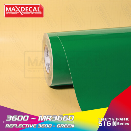 MAXDECAL 3600-MR3660 Reflective Green