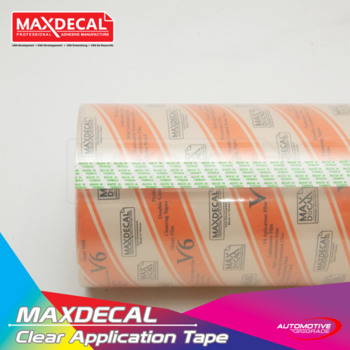 MAXDECAL Clear Application Tape