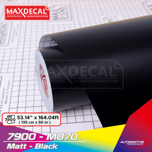 MAXDECAL 7900-M070 Matt Black