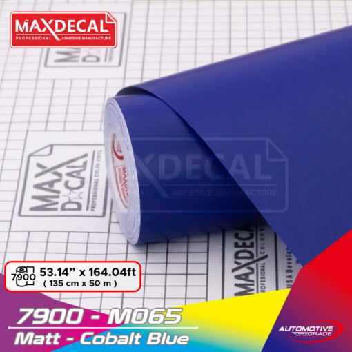 MAXDECAL 7900-M065 Matt Cobalt Blue