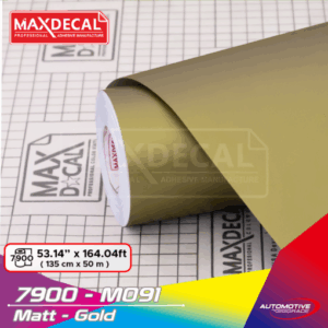 MAXDECAL 7900-M091 Matt Gold