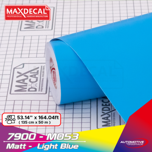 MAXDECAL 7900-M053 Matt Light Blue