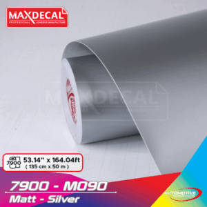 MAXDECAL 7900-M090 Matt Silver