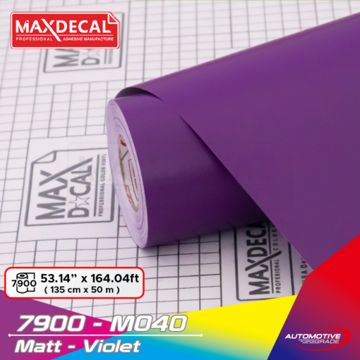 MAXDECAL 7900-M040 Matt Violet