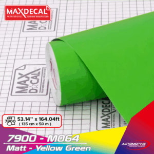 MAXDECAL 7900-M064 Matt Yellow Green
