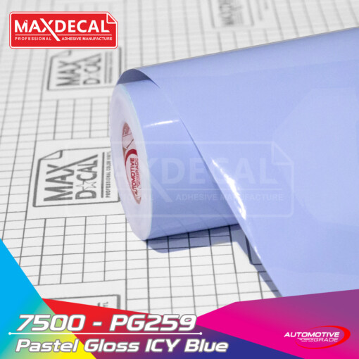 MAXDECAL 7500-PG259 Pastel Gloss ICY Blue