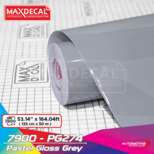 MAXDECAL 7900-PG274 Pastel Gloss Grey