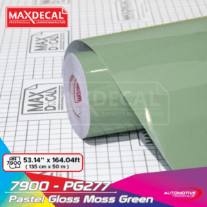 MAXDECAL 7900-PG277 Pastel Gloss Moss Green