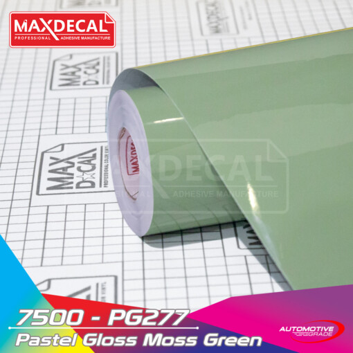 MAXDECAL 7500-PG277 Pastel Gloss Moss Green