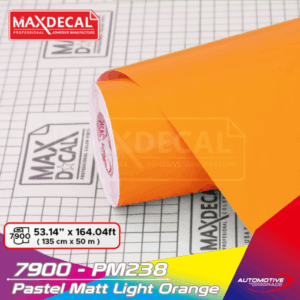MAXDECAL 7900-PM238 Pastel Matt Light Orange
