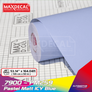 MAXDECAL 7900-PM259 Pastel Matt Icy Blue