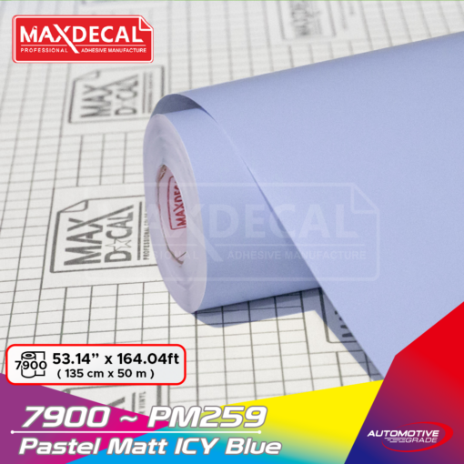 MAXDECAL 7900-PM259 Pastel Matt Icy Blue