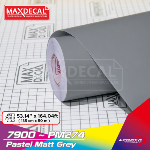 MAXDECAL 7900-PM274 Pastel Matt Grey