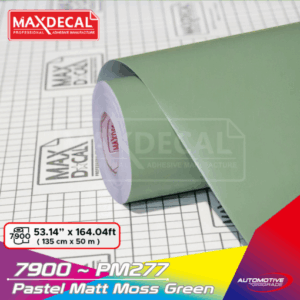 MAXDECAL 7900-PM277 Pastel Matt Moss Green